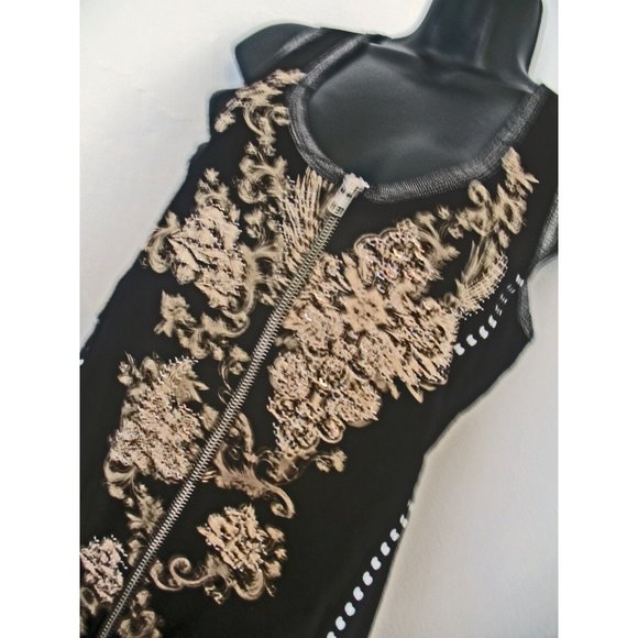 from Los Angeles bus stop Fleur De Lis and Rose tank top size XL - Picture 3 of 7